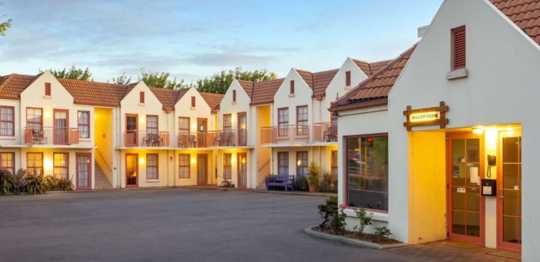 Addington Stadium Motel Christchurch Eksteriør bilde